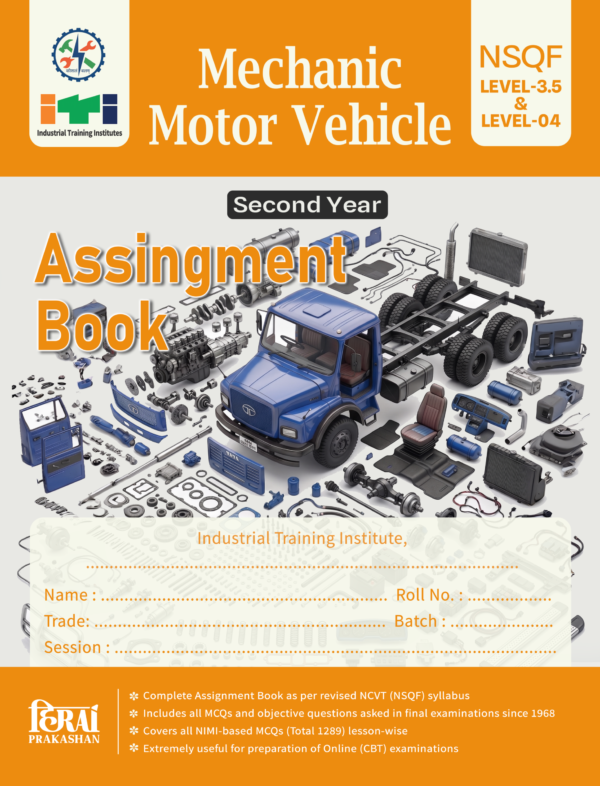 Mechanic Motor Vehicle -Asssignment book