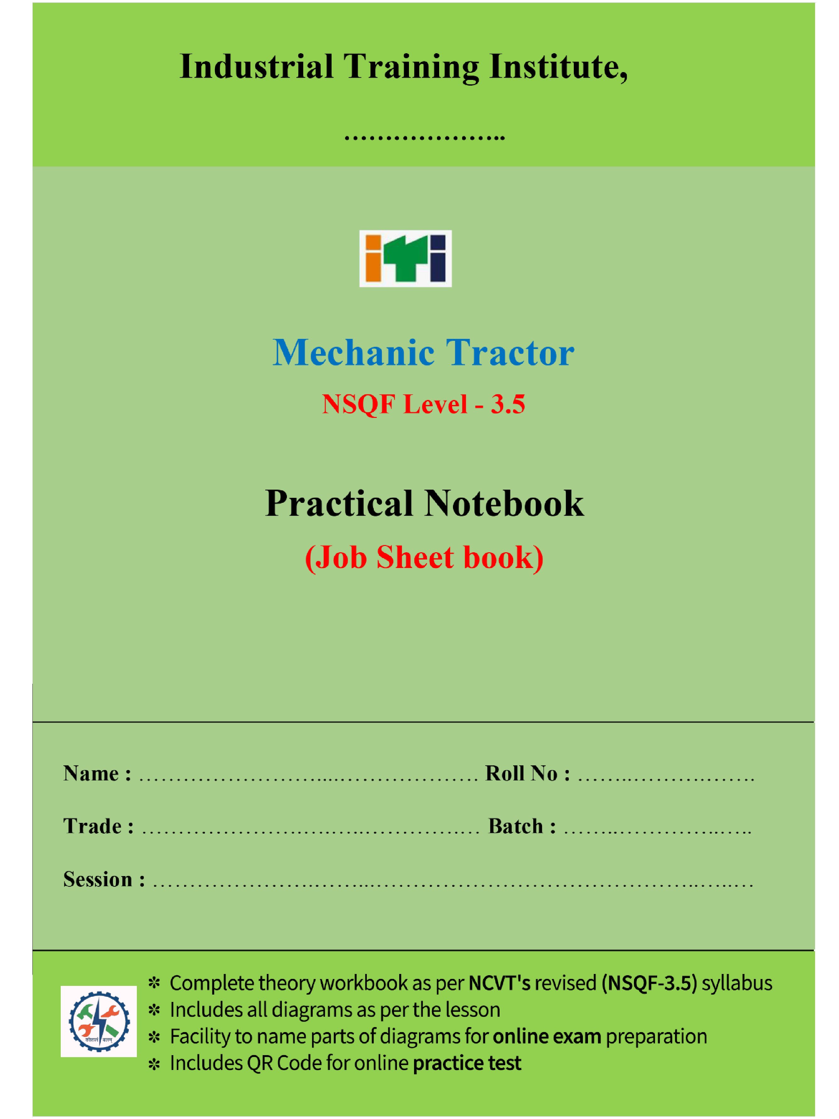 MTR - practical workbook mechamic tractor - practical workbook